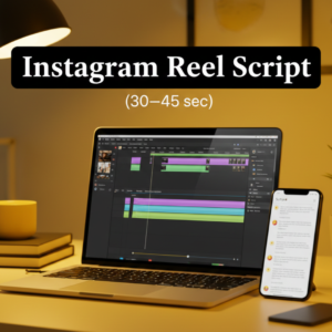 Instagram Reel Script (30–45 sec)