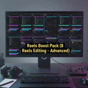 Reels Boost Pack (8 Reels Editing – Advanced)