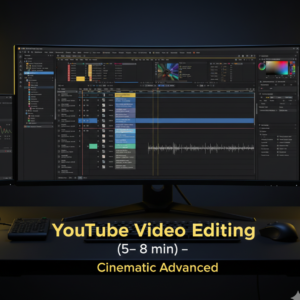 YouTube Video Editing (5–8 min)